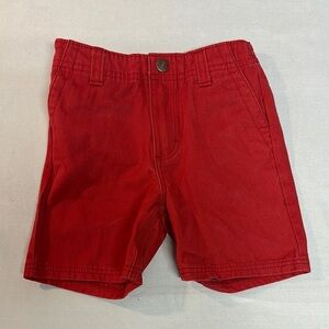 Lucky Brand Vibrant Red Toddler Shorts